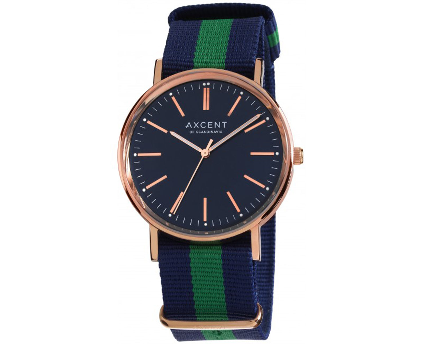 Axcent Watch Mens Blue and Green X6800R-28