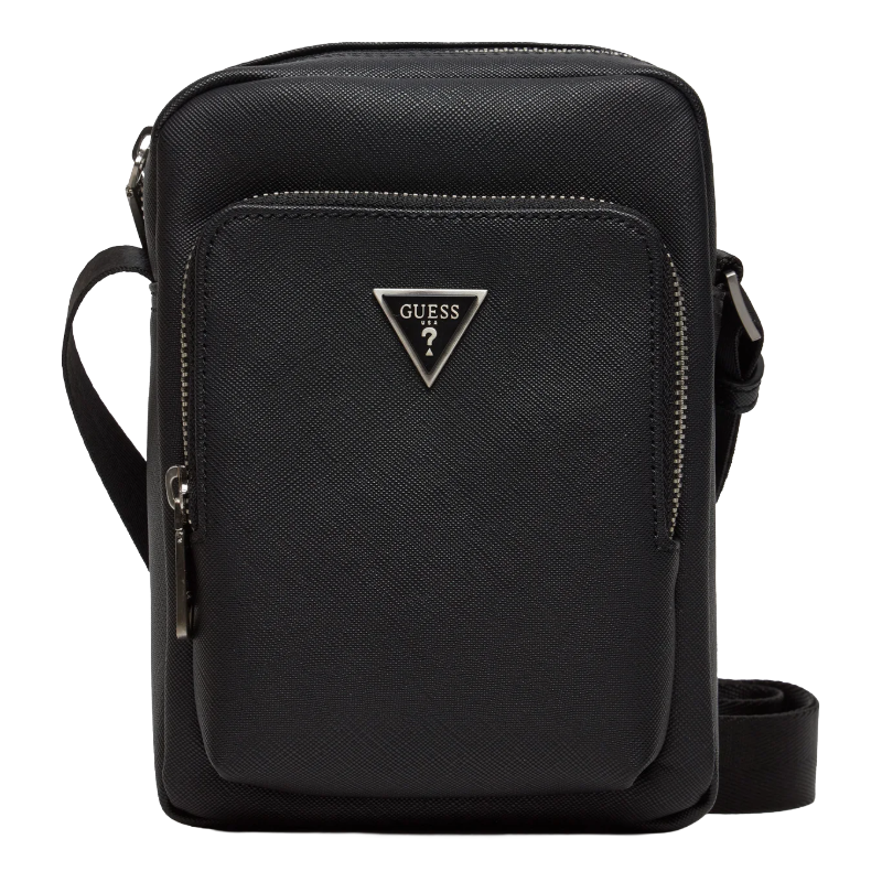 Guess Men's Crossbody Tablet Bag Black