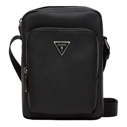 Guess Men's Crossbody Tablet Bag Black