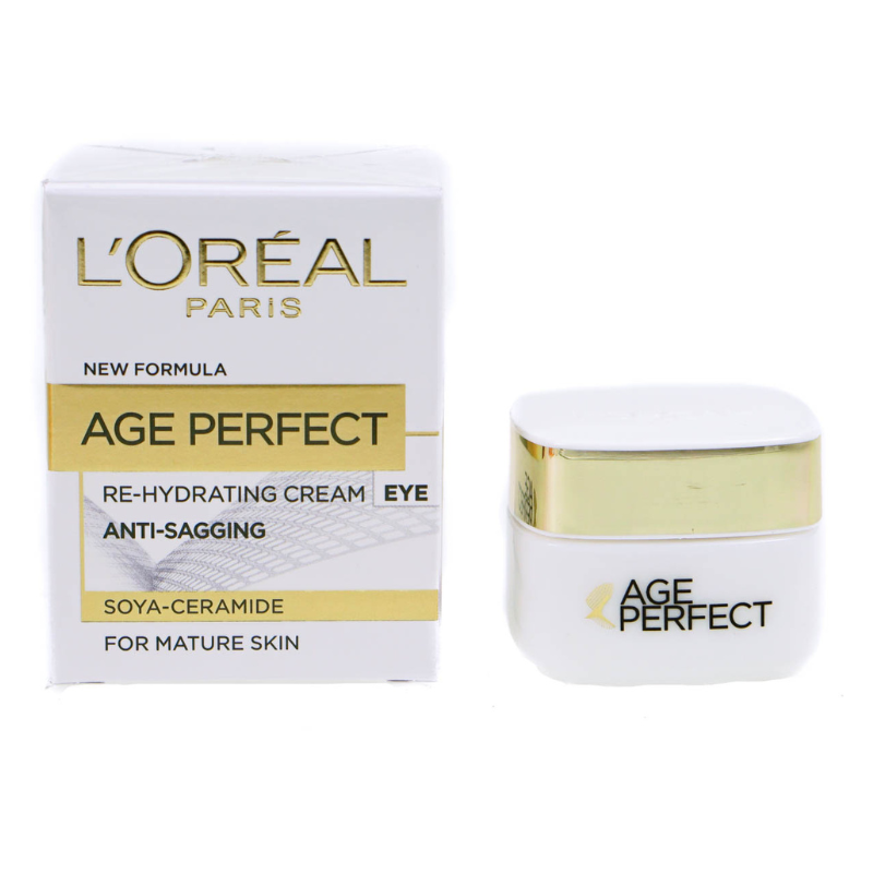 L'Oreal Age Perfect Re-Hydrating Eye Cream 15ml (Blemished Box)