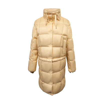 Marc Cain Women's Long Coat Dark Cream