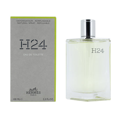 Hermes H24 100ml Eau De Toilette Refillable (Blemished Box)