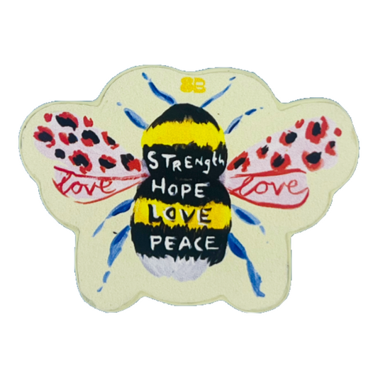 Eleanor Bowmer Manchester Bee Fridge Magnet