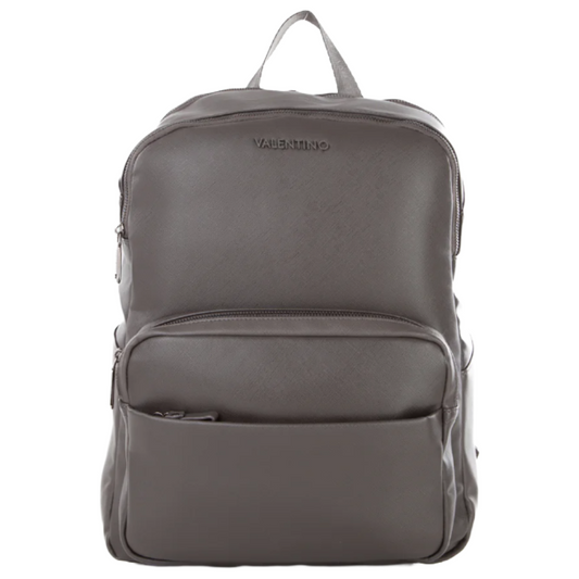Mario Valentino Men's Ivan Re Backpack Fango Dark Grey VBS7O524
