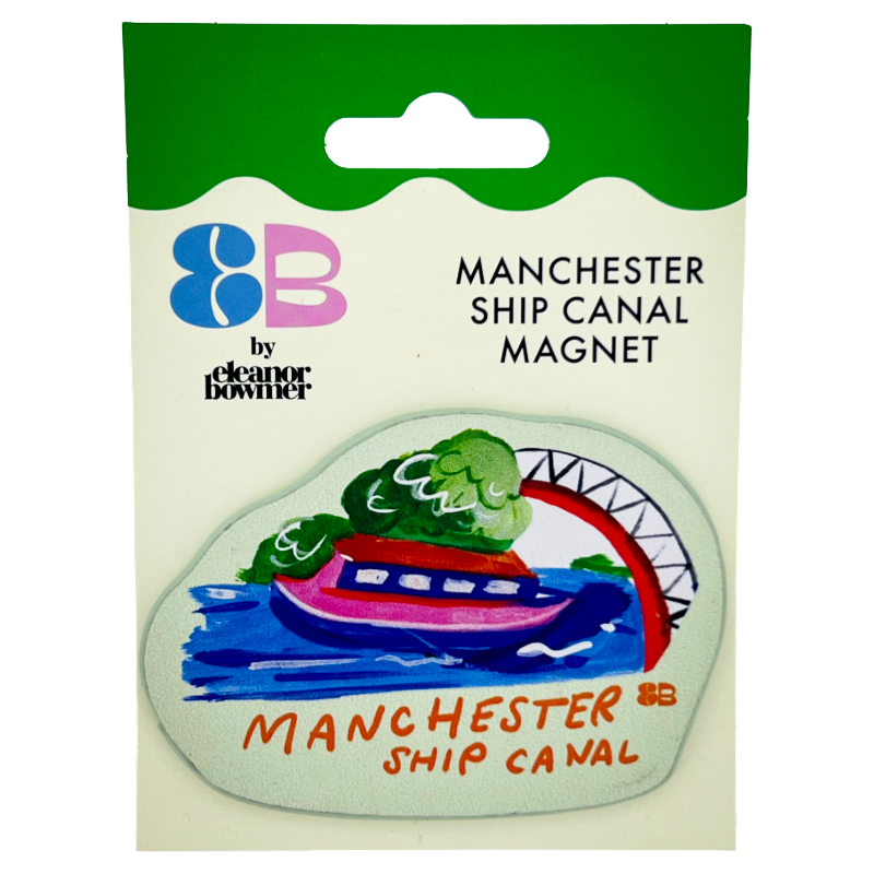 Eleanor Bowmer Manchester Ship Canal Fridge Magnet