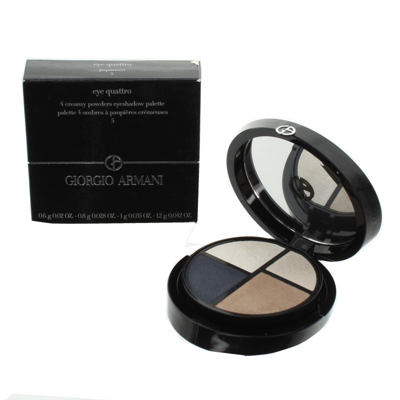 Giorgio Armani Eyeshadow Palette Eye Quattro 5 Paparazzi (Blemished Box)