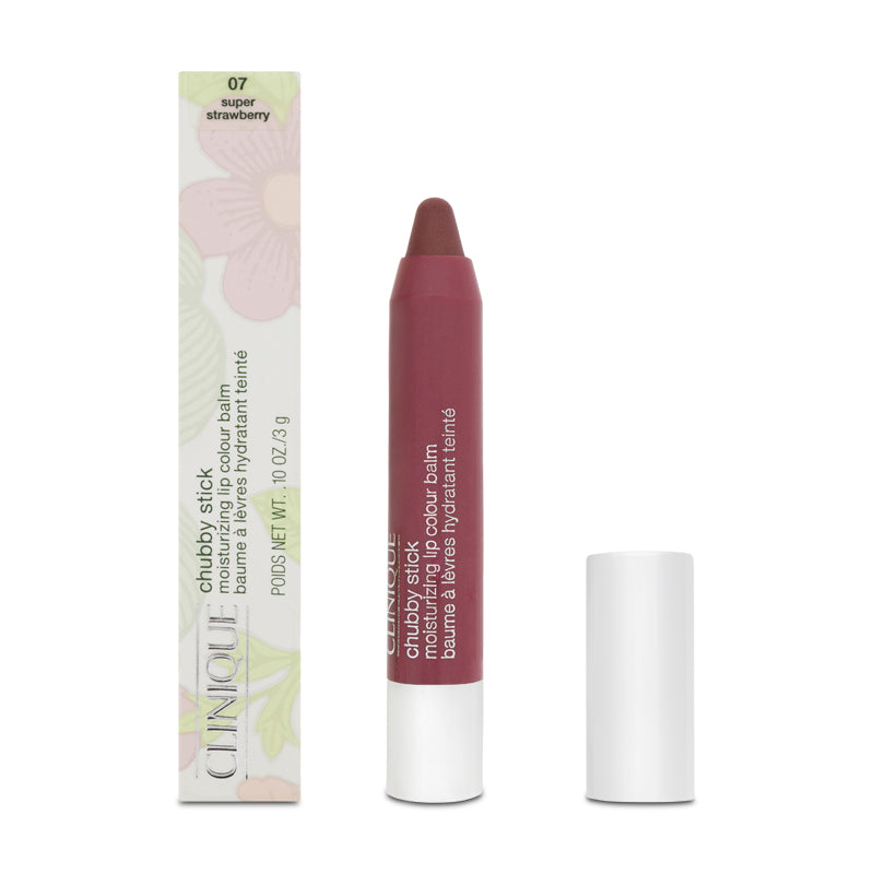 Clinique Chubby Stick Moisturising Lip Balm 07 Super Strawberry