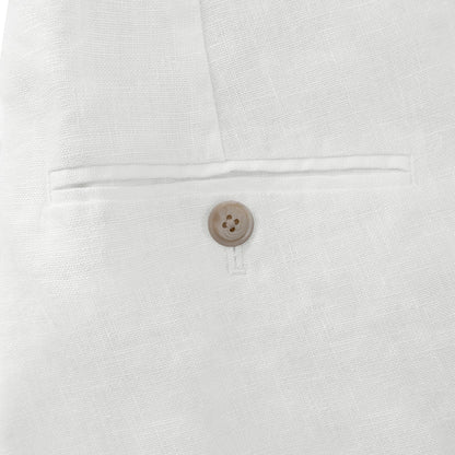 Ralph Lauren Polo Linen Trousers | White