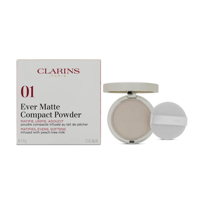 Clarins Ever Matte Compact Powder 01 Very Light