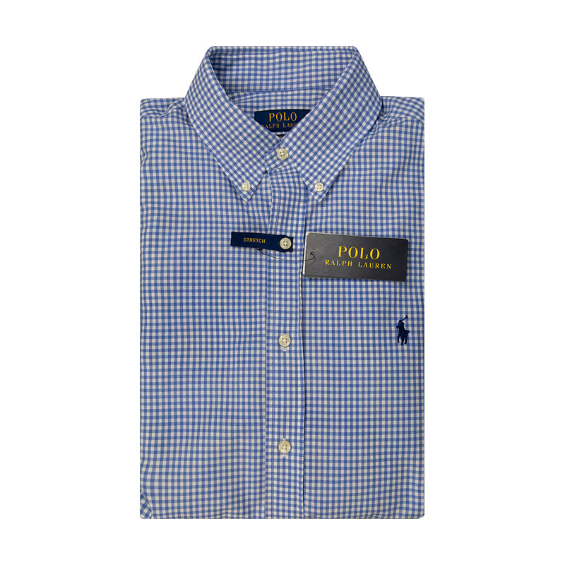 Ralph Lauren Polo Gingham Shirt | Stretch-Cotton