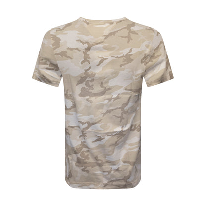 Tommy Hilfiger Men's Logo T-Shirt Ecru Camo