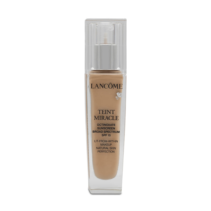 Lancome Teint Miracle Octinoxate SPF 15 Foundation 250 Buff 7W (Blemished Box)