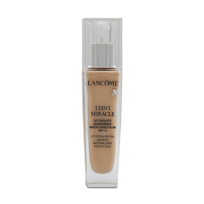 Lancome Teint Miracle Octinoxate SPF 15 Foundation 250 Buff 7W (Blemished Box)