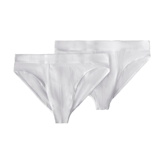 Wolford Men's Pure Briefs | 2-Pack | White