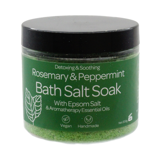 Bathable Rosemary & Peppermint Bath Salt Soak