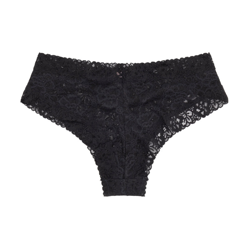 Victoria's Secret Lacie Cheeky Knickers Black Large