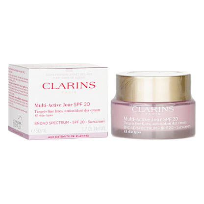 Clarins Multi-Active Jour SPF 20 Antioxidant Day Cream 50ml (Blemished Box)