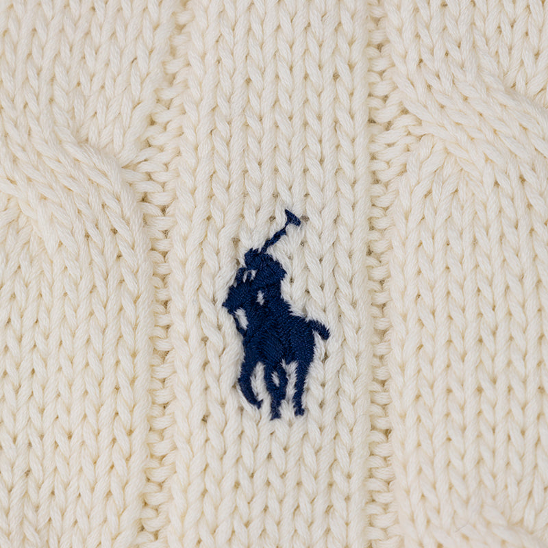 Ralph Lauren Polo Cotton Jumper Cream