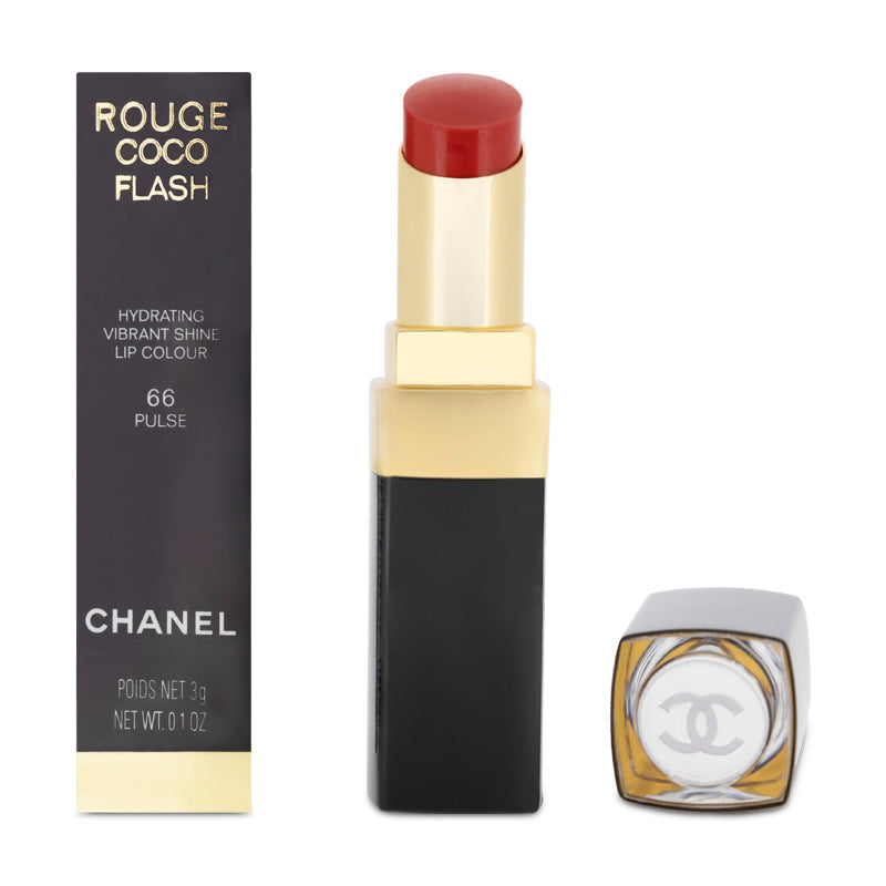 Chanel Rouge Coco Flash 66 Red | Vibrant Shine Lipstick 3g