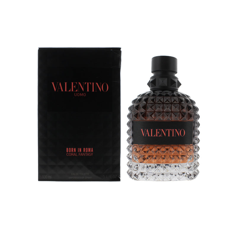 Valentino Uomo Born In Roma Coral Fantasy 100ml Eau De Toilette (Blemished Box)