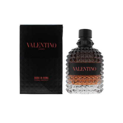 Valentino Uomo Born In Roma Coral Fantasy 100ml Eau De Toilette (Blemished Box)