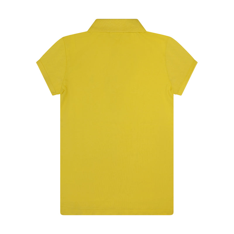 Ralph Lauren Girls Polo Shirt | Yellow & Stylish