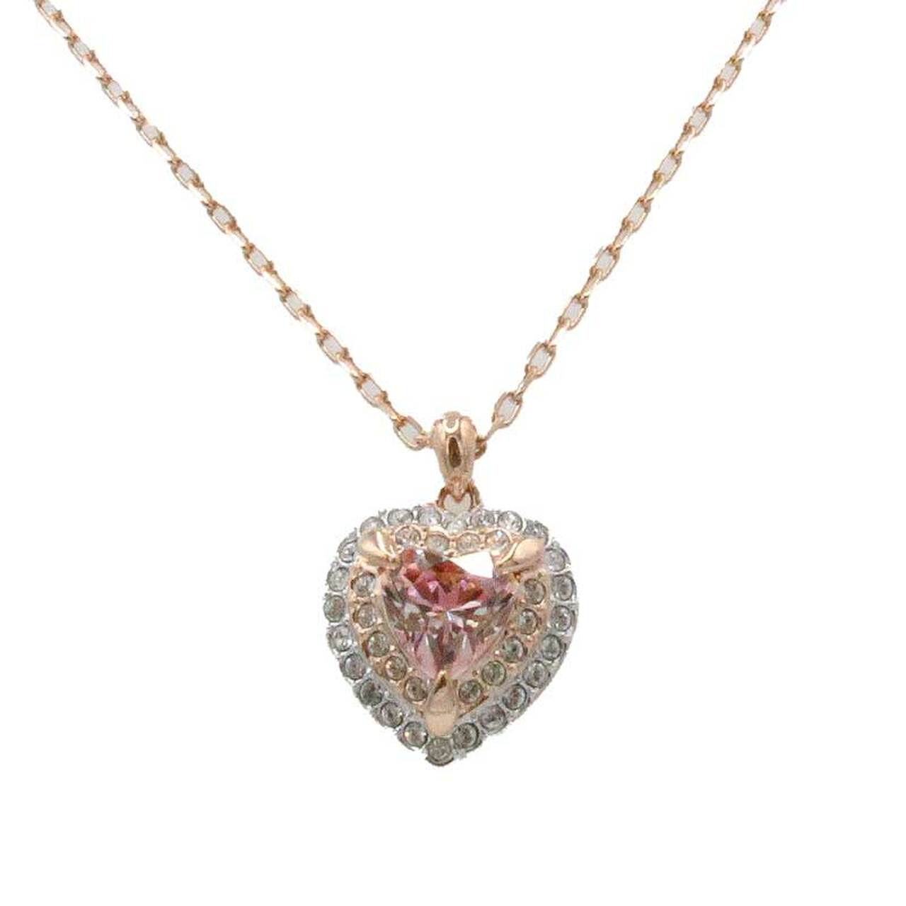 Swarovski One Collection Heart Necklace & Earring Jewellery Set 5492271