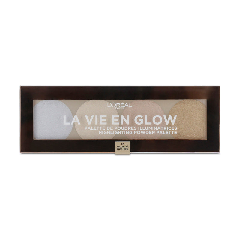 L'Oreal La Vie En Glow Highlighting Powder, Cool Glow