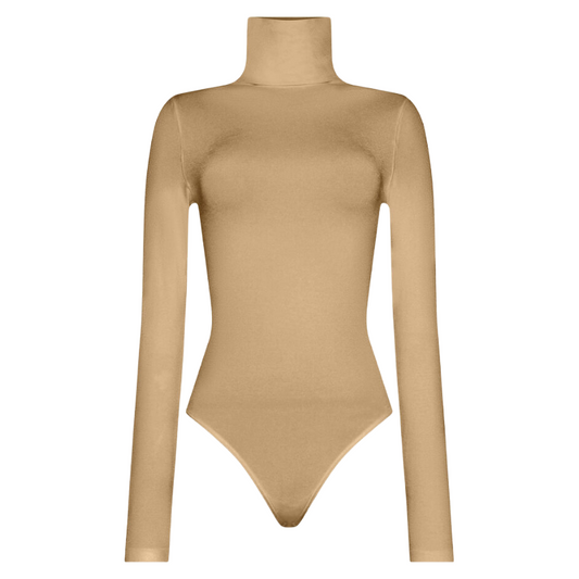 Wolford Women's Colorado String Bodysuit Latte