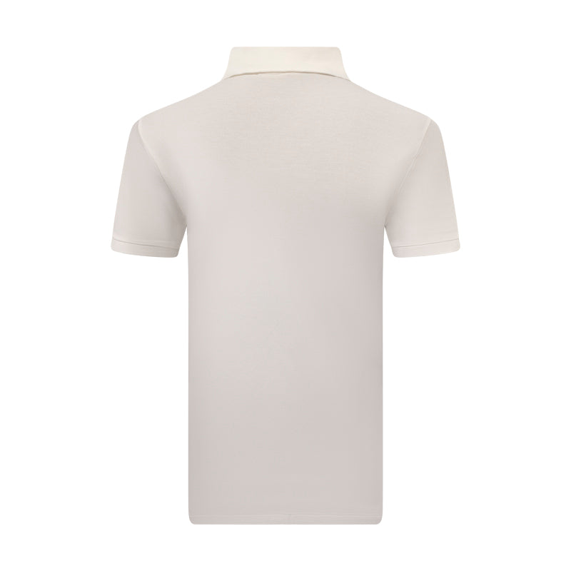 Ralph Lauren Polo Men's Custom Slim Fit Polo Quarter Zip Shirt White