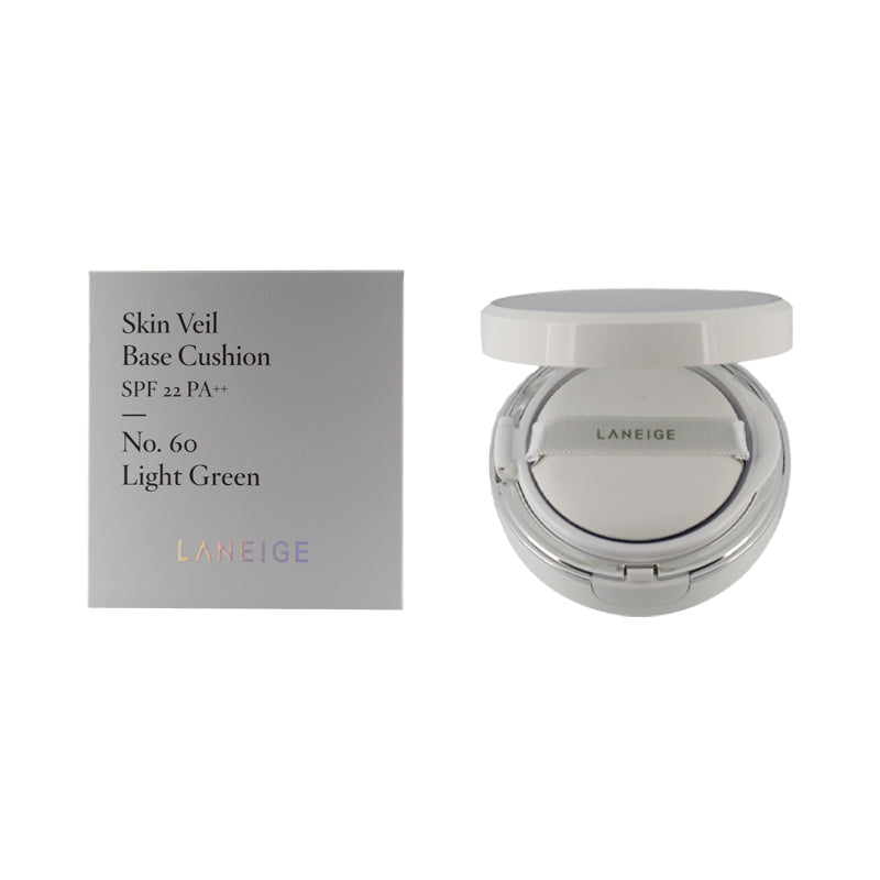 Laneige Skin Veil Base Cushion SPF 22 No.60 Light Green 2 x 15g