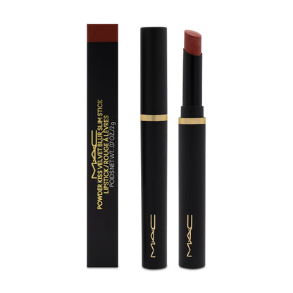 MAC Powder Kiss Velvet Blur Slim Stick Lipstick 877 Devoted To Chili