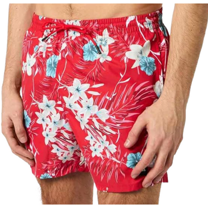 Hugo Boss Men's Swimming Shorts Red Piranha XX Large