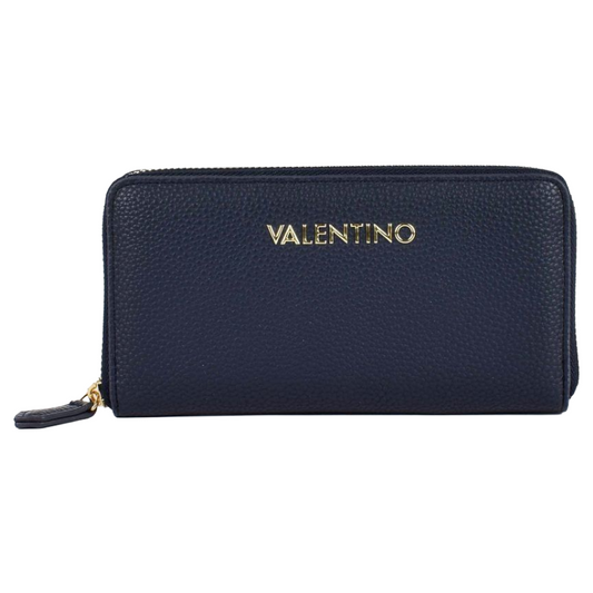 Mario Valentino Zip Around Purse Briton Blue Women's 