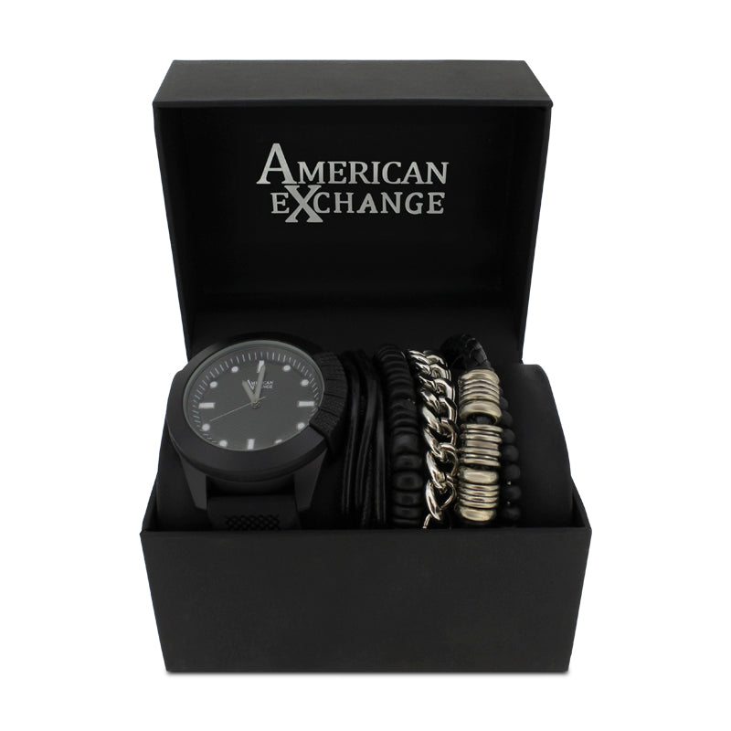 American Exchange Men’s Watch With Bracelets Set 5413 *Ex-Display*