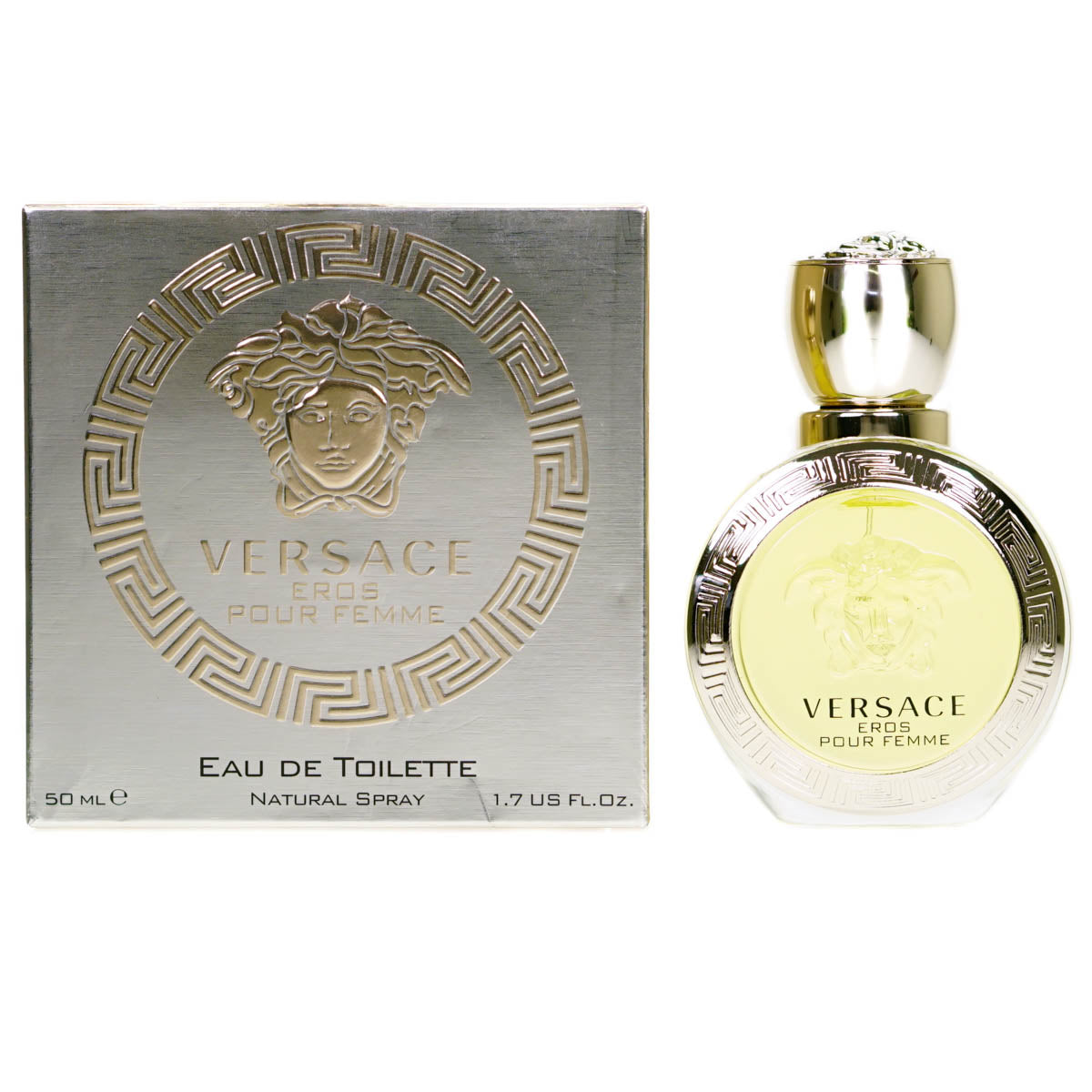 Versace Eros Pour Femme 50ml Eau De Toilette (Blemished Box)