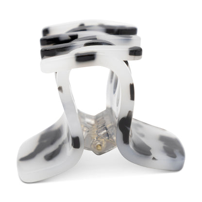 Ronald Hair Small Black & White Hair Grip