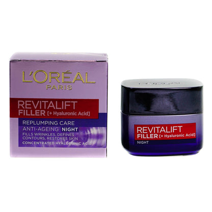 L'Oreal Revitalift Anti-Ageing Night Cream Replumping 50ml (Clearance)