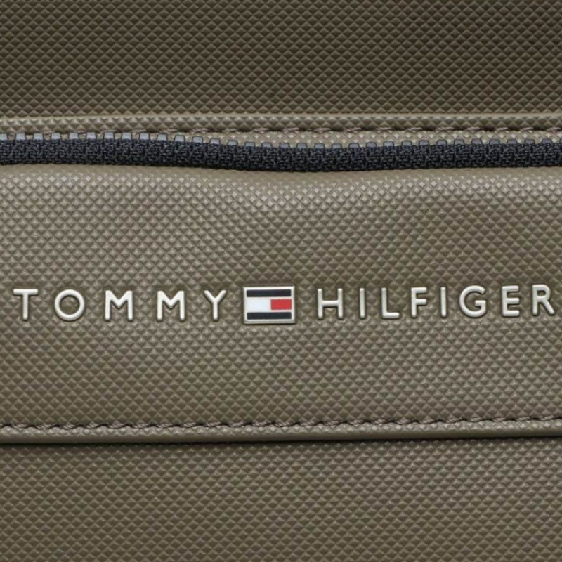 Tommy Hilfiger Mens Backpack Faded Military AM0AM11317