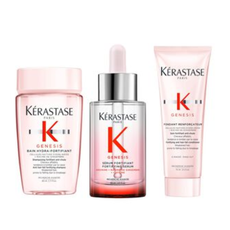 Kerastase Genesis Anti Hair-Fall Trio Hair Routine Gift Set (Blemished Box)