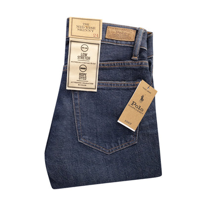 Ralph Lauren Skinny Jeans Women's Polo Mid Rise 24