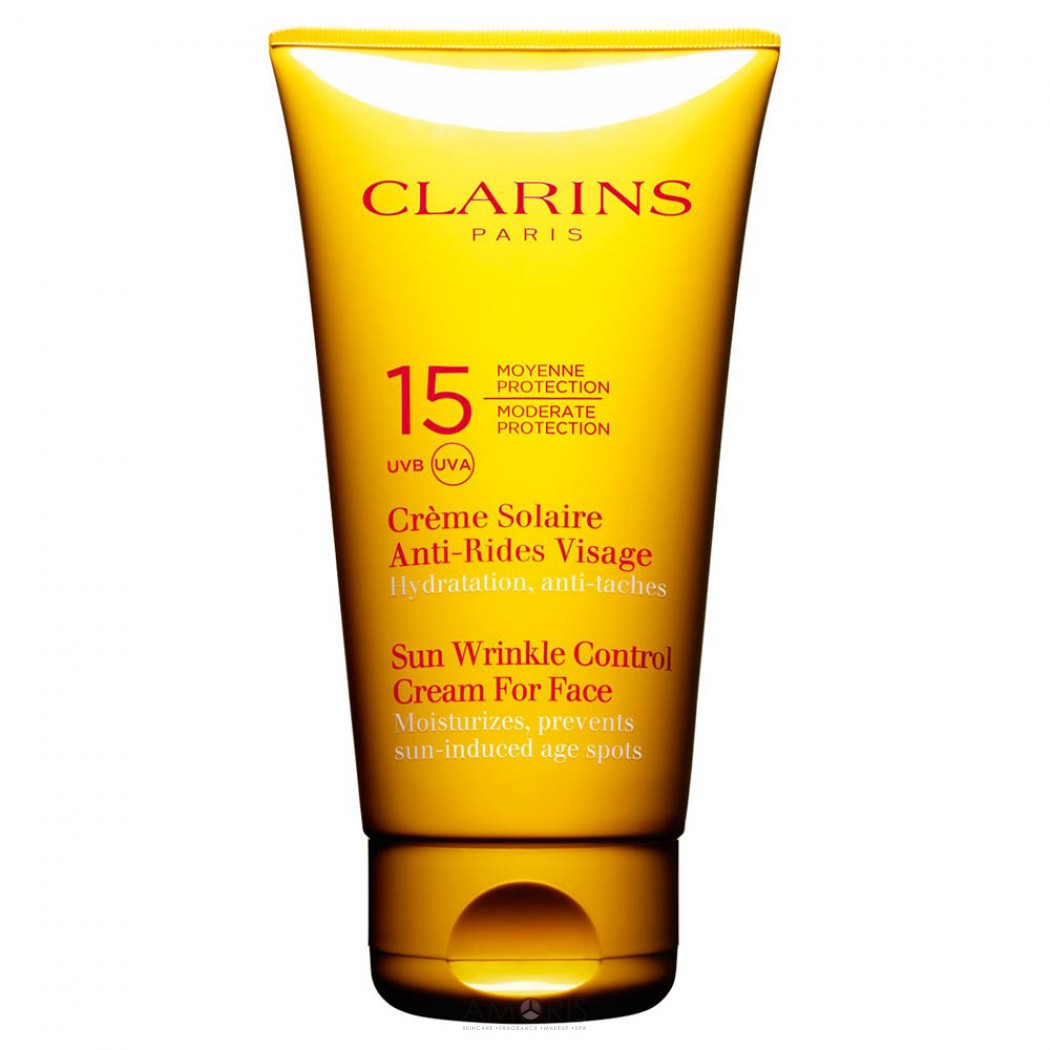 Clarins Sun Wrinkle Control Cream For Face SPF 15 75ml