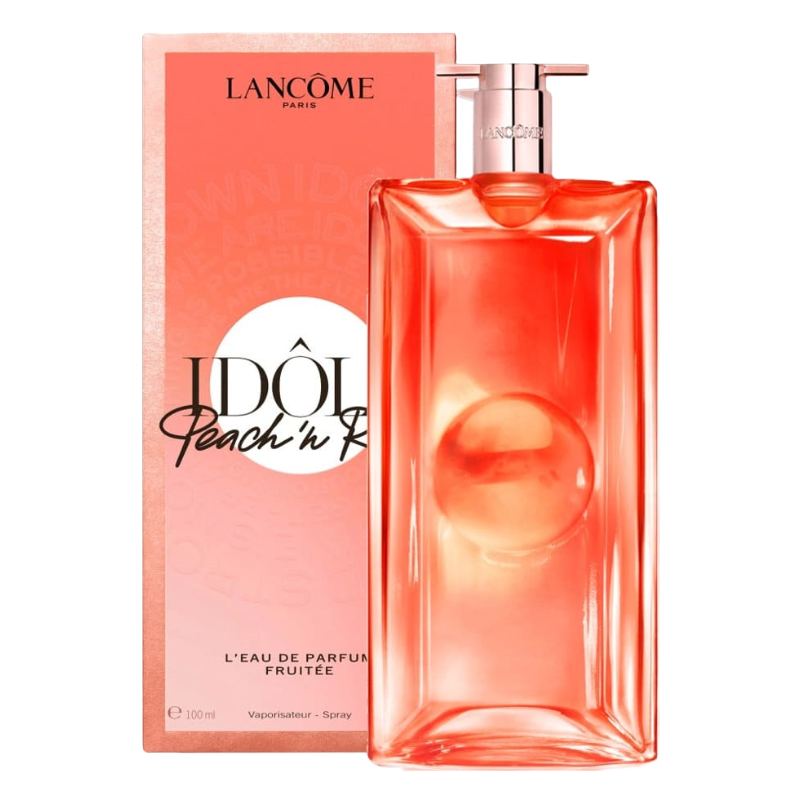 Lancome Idole Peach N Roses 100ml L'Eau De Parfum Fruitee (Blemished Box)