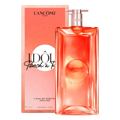 Lancome Idole Peach N Roses 100ml L'Eau De Parfum Fruitee (Blemished Box)