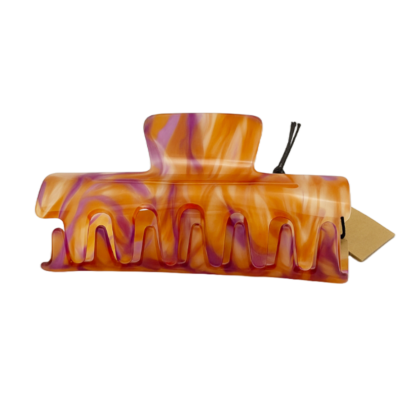 Large Hair Grip Purple/Peach By Ronald A/S Haircare