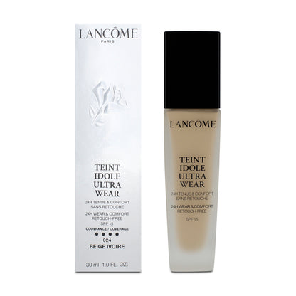 Lancome Teint Idole Ultra Wear Foundation 024 Beige Vanille SPF15 30ml