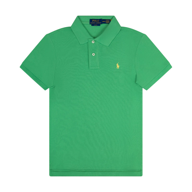 Ralph Lauren Boys Slim Fit Polo | Green