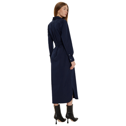 Ralph Lauren Polo Women's Shirt Dress Navy