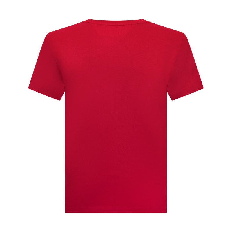 Tommy Hilfiger Men's Logo T-Shirt Red 