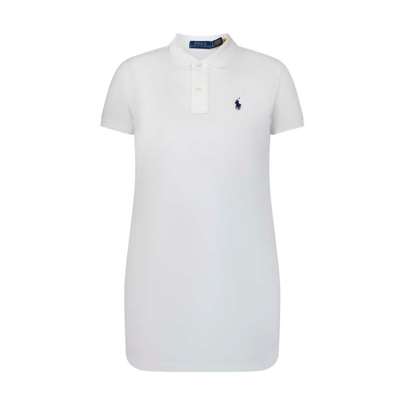 Ralph Lauren Polo Dress | Cotton Mesh | White